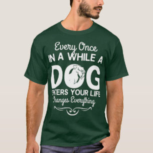 Zacht beklede wielrenner Puppies eigenaar T-shirt
