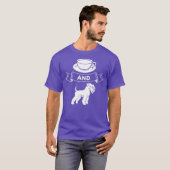 Zacht beklede wielrenner Puppies eigenaar T-shirt (Voorkant volledig)
