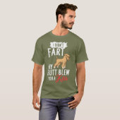 Zacht beklede wielrenner Puppies eigenaar T-shirt (Voorkant volledig)