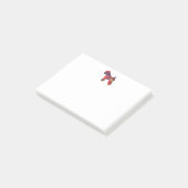 Zacht bekleed wieldeksel Terrier Dog Geo Multi Post-it® Notes (Schuin)