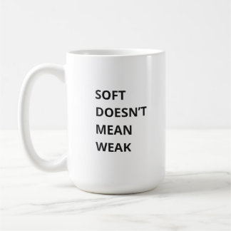 ZACHT BETEKENT NIET ZWAK KOFFIEMOK
