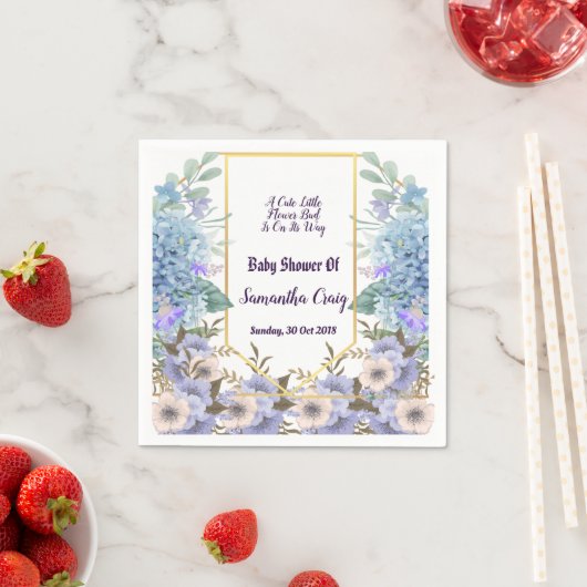 Zacht blauw Baby shower voor ventilatorpomp Hydran Servet (Insitu)