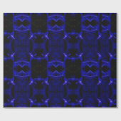 Zacht blauw designer papier (Vlak)