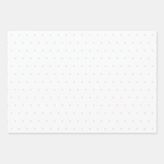 Zacht Blauw en Wit Speciale Gelegenheid Inpakpapier Vel (Voorkant 2)