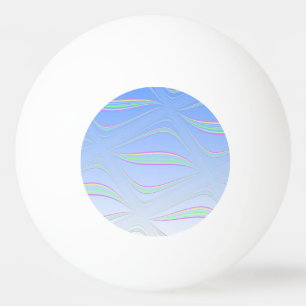 Zacht Blauw Golf Ontwerp Pingpongbal
