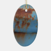  zacht blauw keramisch ornament (Rechts)