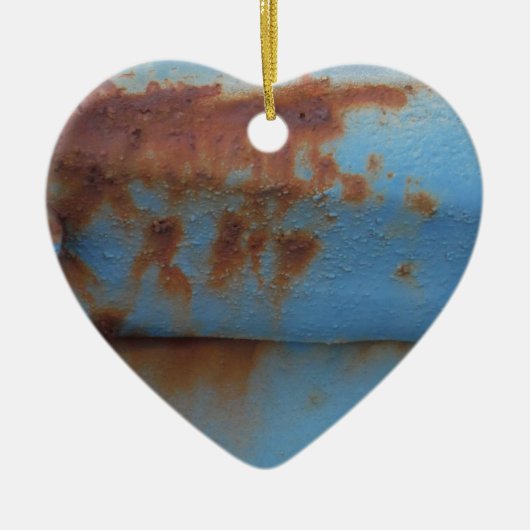  zacht blauw keramisch ornament (Voorkant)