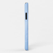Zacht Blauw Marmer Abstract Patroon Case-Mate iPhone Case (Achterkant/rechts)