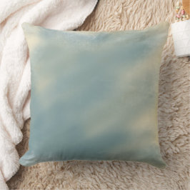 Zacht blauw met wolken Rustisch decor Kussen