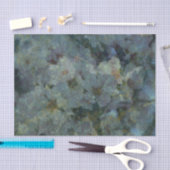 Zacht Blauw Orchard impressionist Tissue Paper Tissuepapier (Craft)