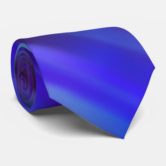 Zacht blauw Stropdas 2 (Opgerold)