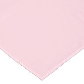 Zacht Bleek Roze tafelkleed (Gekanteld)