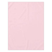 Zacht Bleek Roze tafelkleed (Voorkant)