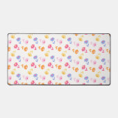 Zacht bloemontwerp bureaumat (Voorkant)