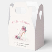 Zacht Blush Roze High Heels Florence Vrijgezellenf Bedankdoosjes (Geopend)