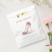 Zacht Blush Roze High Heels Florence Vrijgezellenf Bedankzakje (Gezegeld)