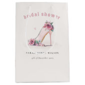 Zacht Blush Roze High Heels Florence Vrijgezellenf Medium Cadeauzakje (Voorkant)