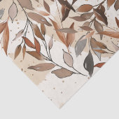 Zacht Boho Herfstpatroon Tissuepapier (Detail)