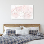 Zacht Calla Lilies Canvas Afdrukken (Insitu (Slaapkamer))