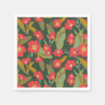 Zacht Caribisch tropisch bloemig