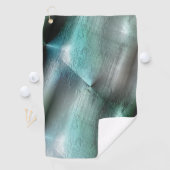 Zacht cyaan grijze rotsachtige textuur met digital golfhanddoek (Insitu)