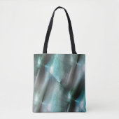 Zacht cyaan grijze rotsachtige textuur met digital tote bag (Voorkant)