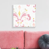 Zacht decopatroon canvas afdruk (Insitu (Woonkamer))