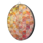 Zacht driehoek geometrisch patroon dartbord (Voorkant Rechts)