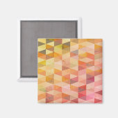 Zacht driehoek geometrisch patroon magneet (Voorkant / Achterkant)