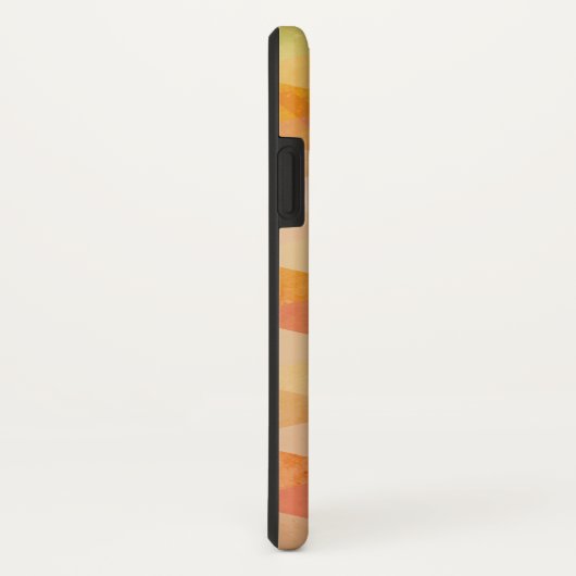 Zacht driehoek geometrisch patroon | monogram Case-Mate iPhone case (Achterkant / rechts)