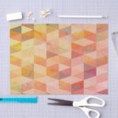 Zacht driehoek geometrisch patroon tissuepapier (Craft)