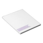 Zacht een nota van gepersonaliseerde Notitieblokke Notitieblok (Schuin)