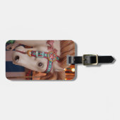 Zacht en geluiden van de zomer bagagelabel (Voorkant horizontaal)