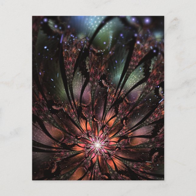 Zacht en tederheid fractal fantasy invita (Voorkant)