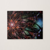 Zacht en tederheid fractal fantasy invita legpuzzel (Horizontaal)