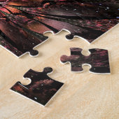 Zacht en tederheid fractal fantasy invita legpuzzel (Zijkant)