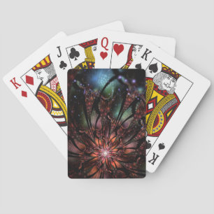 Zacht en tederheid fractal fantasy invita pokerkaarten