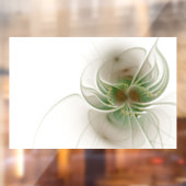 Zacht en zacht, fractal fantasy blovas raamsticker (Vel 2)