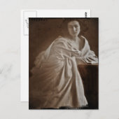 zacht Faded Sarah Briefkaart (Voorkant / Achterkant)