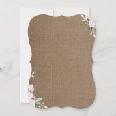 Zacht fleschemicaliën | Baptisme-uitnodiging Kaart (Achterkant)