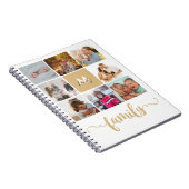 Zacht fotocollage inspireert het Dagboek van de Fa Notitieboek (Rechterzijde)