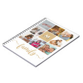 Zacht fotocollage inspireert het Dagboek van de Fa Notitieboek (Linkerzijde)