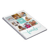 Zacht fotocollage inspireert het Dagboek van de Fa Notitieboek (Rechterzijde)