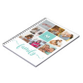 Zacht fotocollage inspireert het Dagboek van de Fa Notitieboek (Linkerzijde)