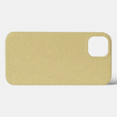 Zacht geborsteld goud Case-Mate iPhone case (Achterkant (horizontaal))