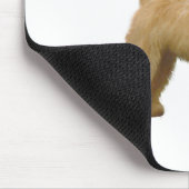 Zacht gecoate Wheaten Terrier (A) - stand Muismat (Hoek)