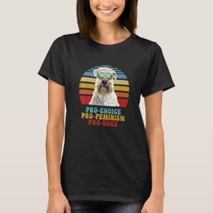 Zacht Gecoate Wheaten Terrier Pro Keuze Pro Femini T-shirt