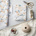 Zacht gedempte aardetinten bloemenbruiloft Waterve Cadeaupapier<br><div class="desc">Verhoog uw speciale dag met dit elegante waterverf trouwpapier, met een harmonieuze mix van gedempte pastels zoals perzik, beige, stoffig blauw en zacht groen. Het delicate bloemontwerp creëer heeft een serene, natuurlijke esthetiek, ideaal voor koppels die op zoek zijn naar een romantische en tijdloze look met een warme, aardse touch....</div>