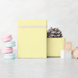 Zacht Geel Effektreepapier Rol Cadeaupapier