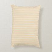 Zacht geel gestreept accent kussen (Achterkant (Verticaal))